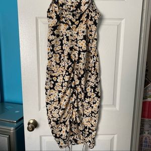 Floral Print Bodycon Dress